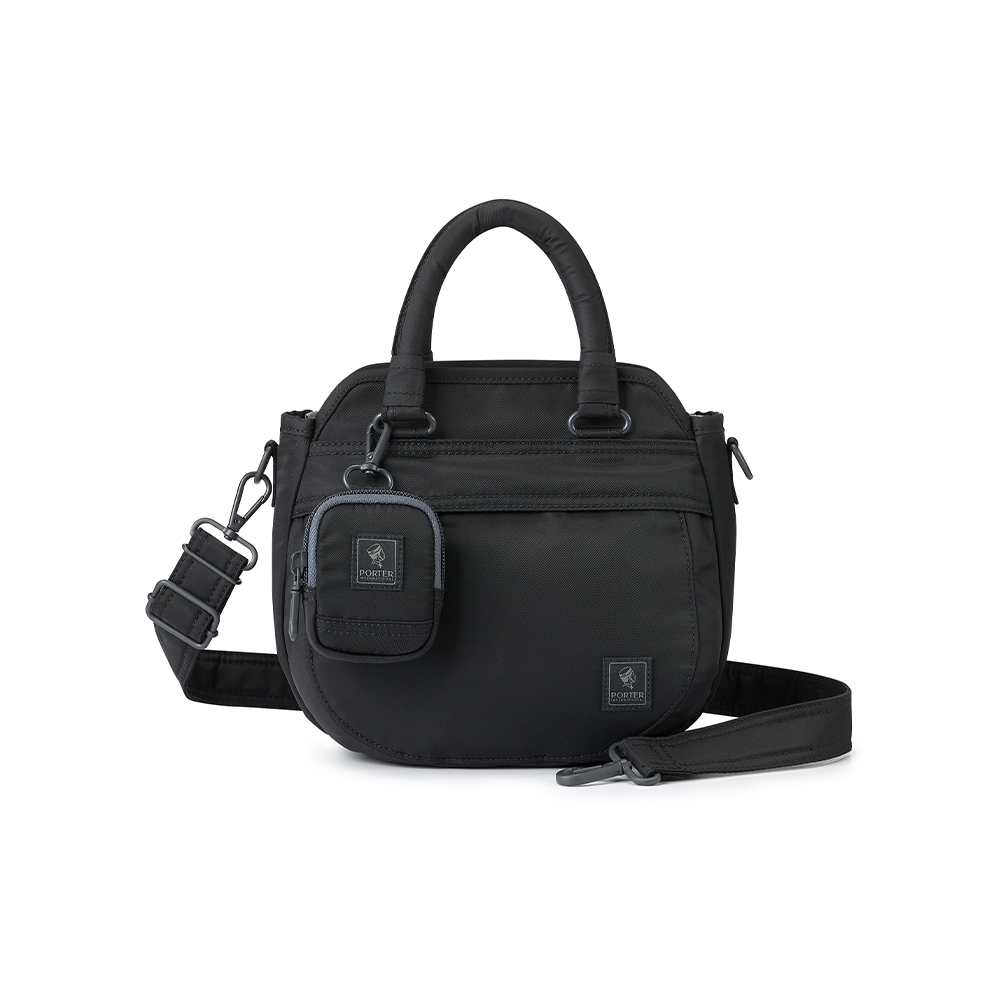 PORTER INTERNATIONAL 充裕隨行 HARBOR系列 手提包 (黑色)（其他規格）