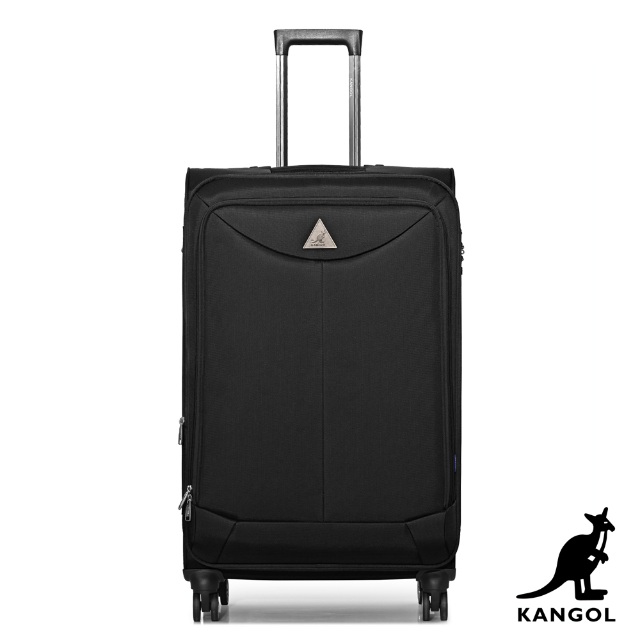 KANGOL 英國袋鼠世界巡迴24吋布面行李箱-共3色
