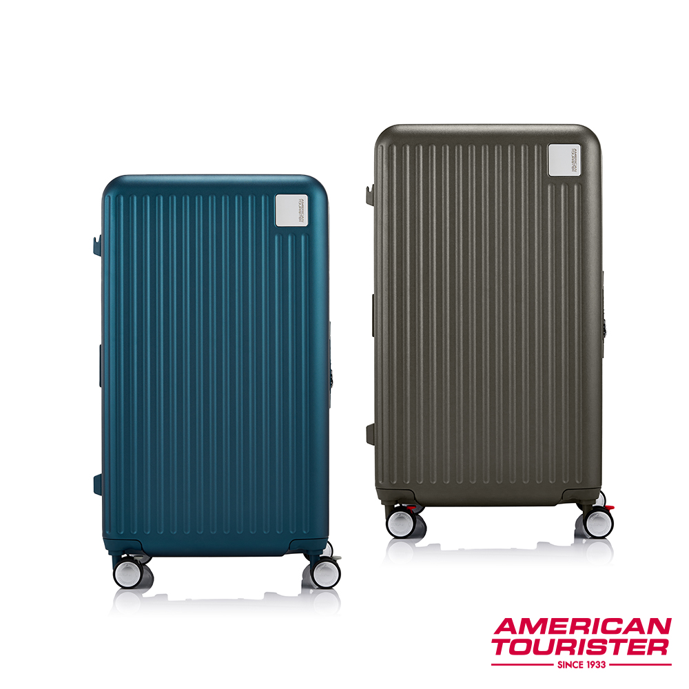 American Tourister 美國旅行者 28吋 LOCKATION 2:8前開式/上掀式PC輕量煞車輪行李箱/胖胖箱(多色可選)