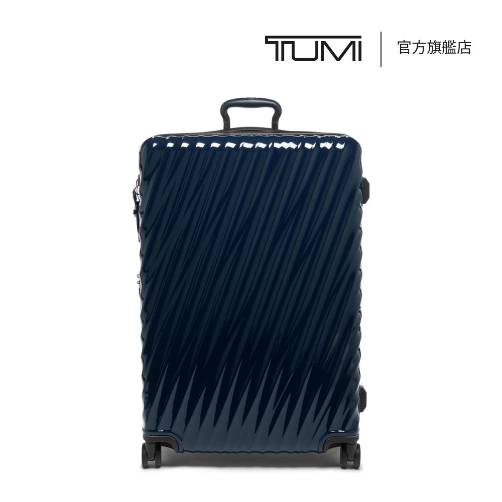 TUMI 19 Degree 30 吋長途航線可擴展托運行李箱 - 海軍藍