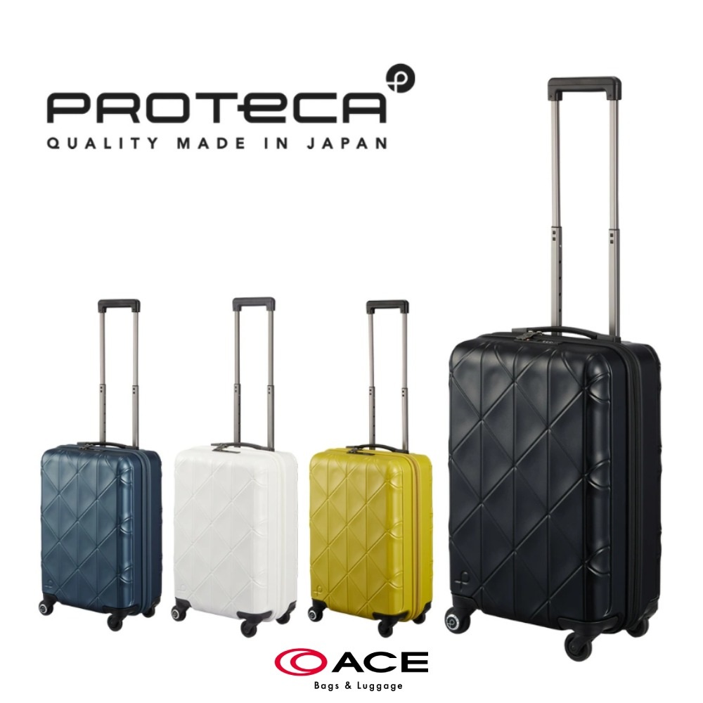 ACE BAGS & LUGGAGE 22吋Kohry 日本製PROTECA三股織紋煞車輪登機箱行李箱(多色可選 02271)