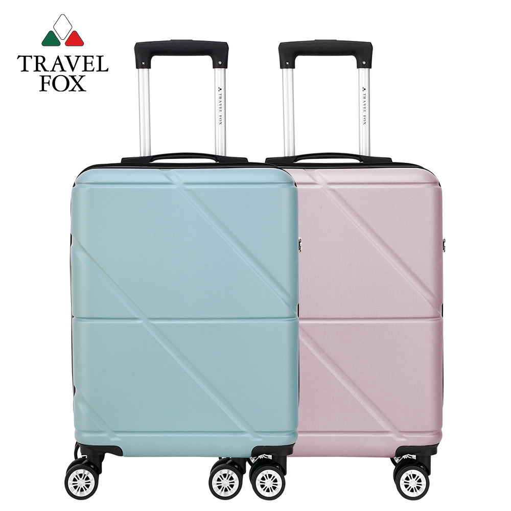 TRAVEL FOX 旅狐 19吋極光漫旅拉鍊箱 TSA海關鎖 旅行箱 行李箱 廉航登機箱