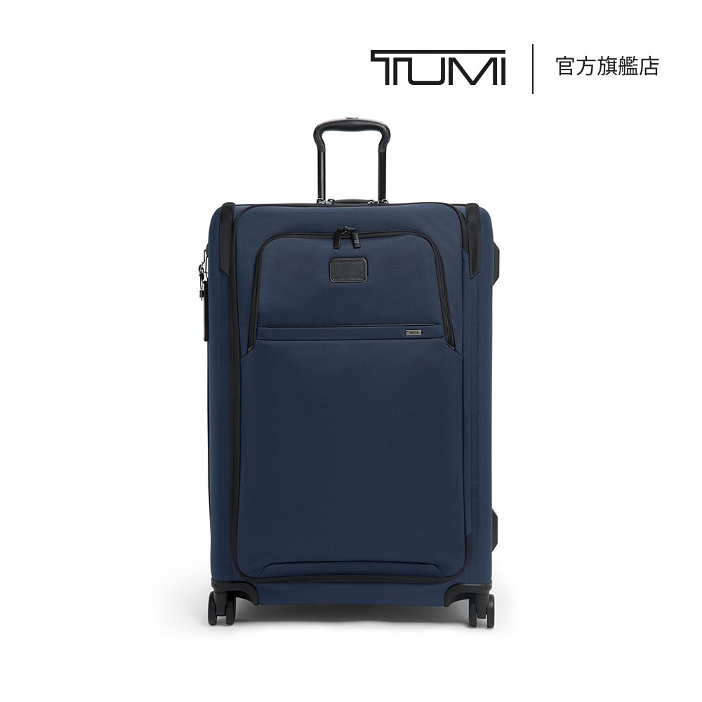 TUMI Alpha 29 吋雙向開口可擴展可擴充彈道尼龍行李箱 - 海軍藍