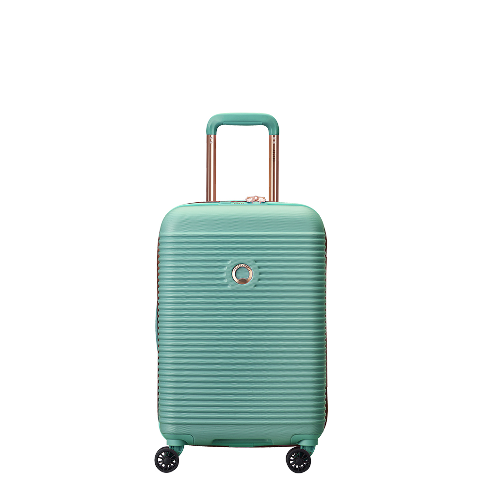 DELSEY FREESTYLE-19吋旅行箱-杏仁綠 00385980143E9 (行李箱/登機箱/可擴充)
