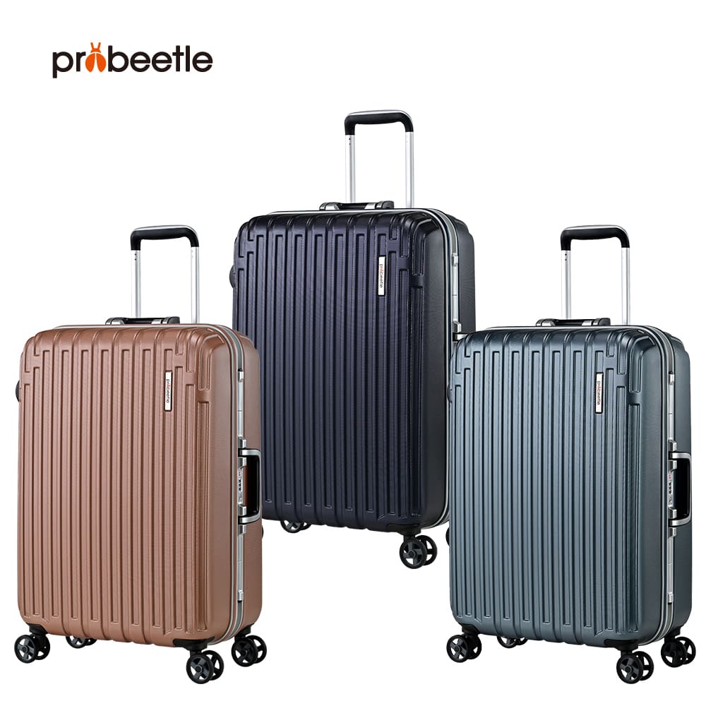 EMINENT 萬國通路 品牌旗艦館 - 24吋 Probeetle -VOYAGER III 鋁框PC拉桿箱 9M3-1 (鋁框箱、TSA海關鎖、德國拜耳PC)