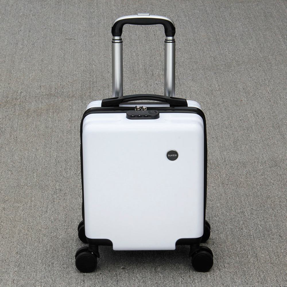 (寵居社)14吋免托運行李箱 迷你小型登機箱 登機箱 旅行箱 鋁合金拉桿(三節拉桿20*30*40)