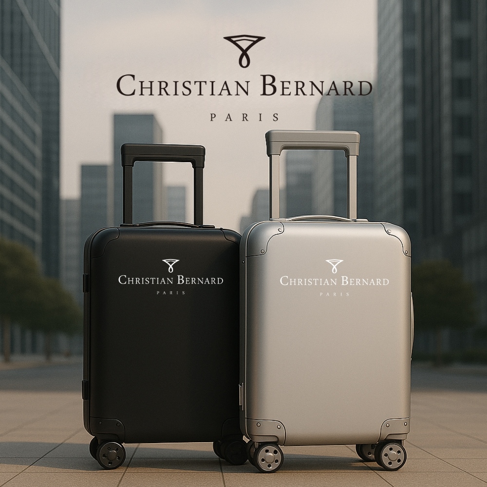 Christian Bernard 伯納 20吋鋁鎂合金 登機箱/行李箱-消光銀