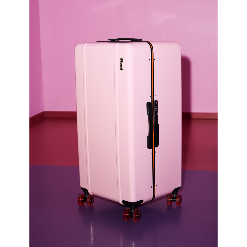 FLOYD 31吋運動行李箱(蜜糖粉) (鋁框箱/運動胖胖箱)