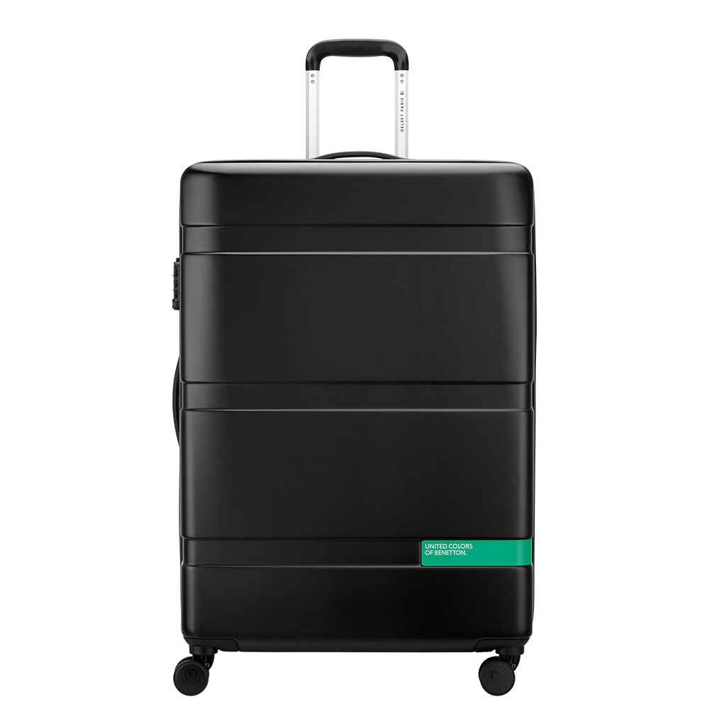 DELSEY BENETTON NOW HARDSIDE-28吋旅行箱-黑色 B0376282100