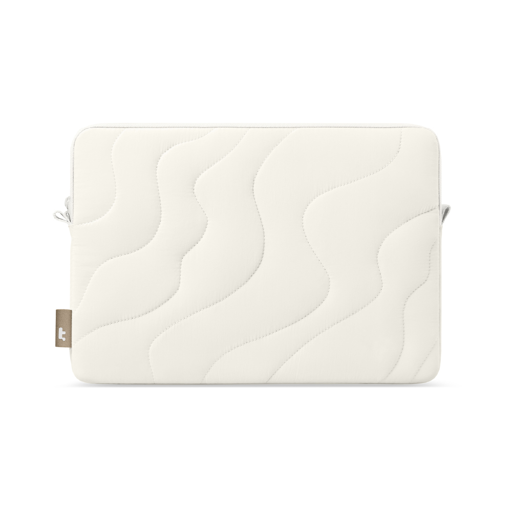 Tomtoc 地球紋理 冰河世紀 白 適用14" MacBook Pro (M1/M2/M3/M4/M5)