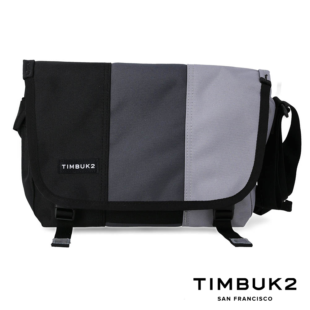 TIMBUK2 Classic Messenger CorduraR Eco 11 吋經典郵差包 - 黑灰拼色