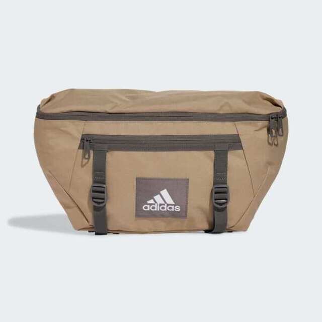 adidas 愛迪達 Adidas 愛迪達 Ess X-body Bag IW9803 腰包 卡其 小物收納 腰帶可提