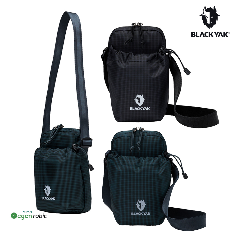 BLACKYAK COLLINE多功能水壺袋(深綠/黑色) 高強力耐磨 保冷保熱 水壺套 BYFB1NAW02