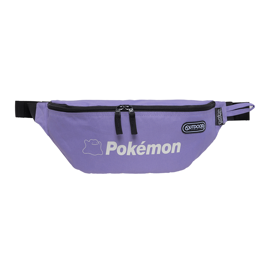 OUTDOOR 寶可夢Pokemon-夜光百變怪腰包-紫色 ODGO23Q04PL