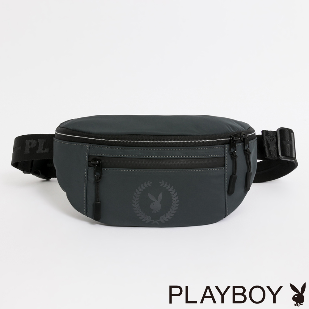 PLAYBOY - 後背包  Space系列 - 深灰色