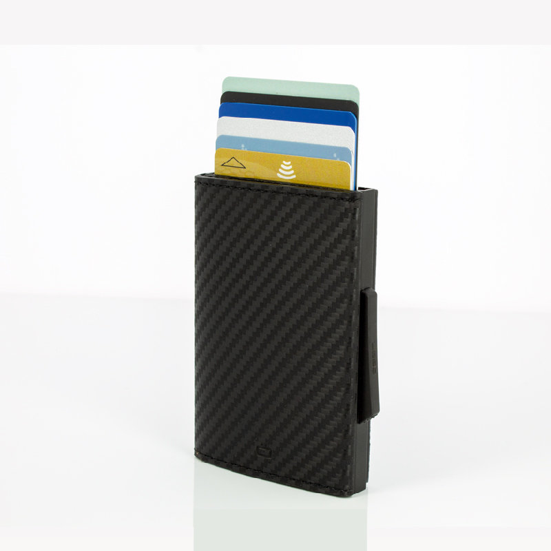 OgonDesigns Cascade Wallet RFID 安全防盜真皮三摺錢包-花色款