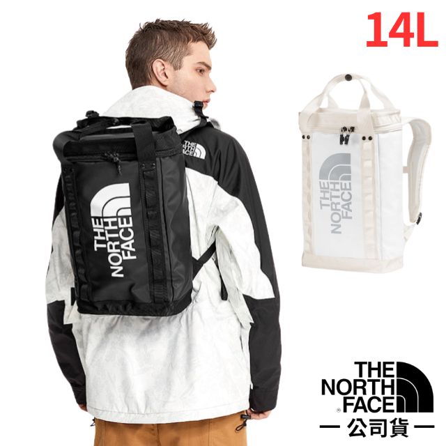The North Face 北面 Explore Fusebox 多功能日用耐磨雙肩後背包14L.電腦背包/可容13吋筆電/3KYV