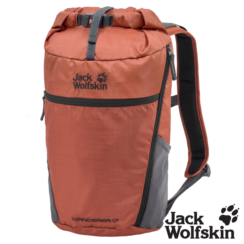 Jack Wolfskin Wanderer 17+7L 休閒旅遊後背包 背包客『磚瓦紅』