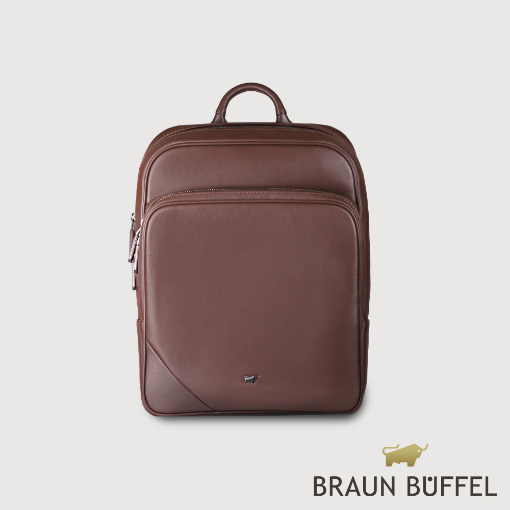 BRAUN BUFFEL 德國小金牛 台灣總代理 加利恩-A 後背包-培土棕/BF561-73-POS