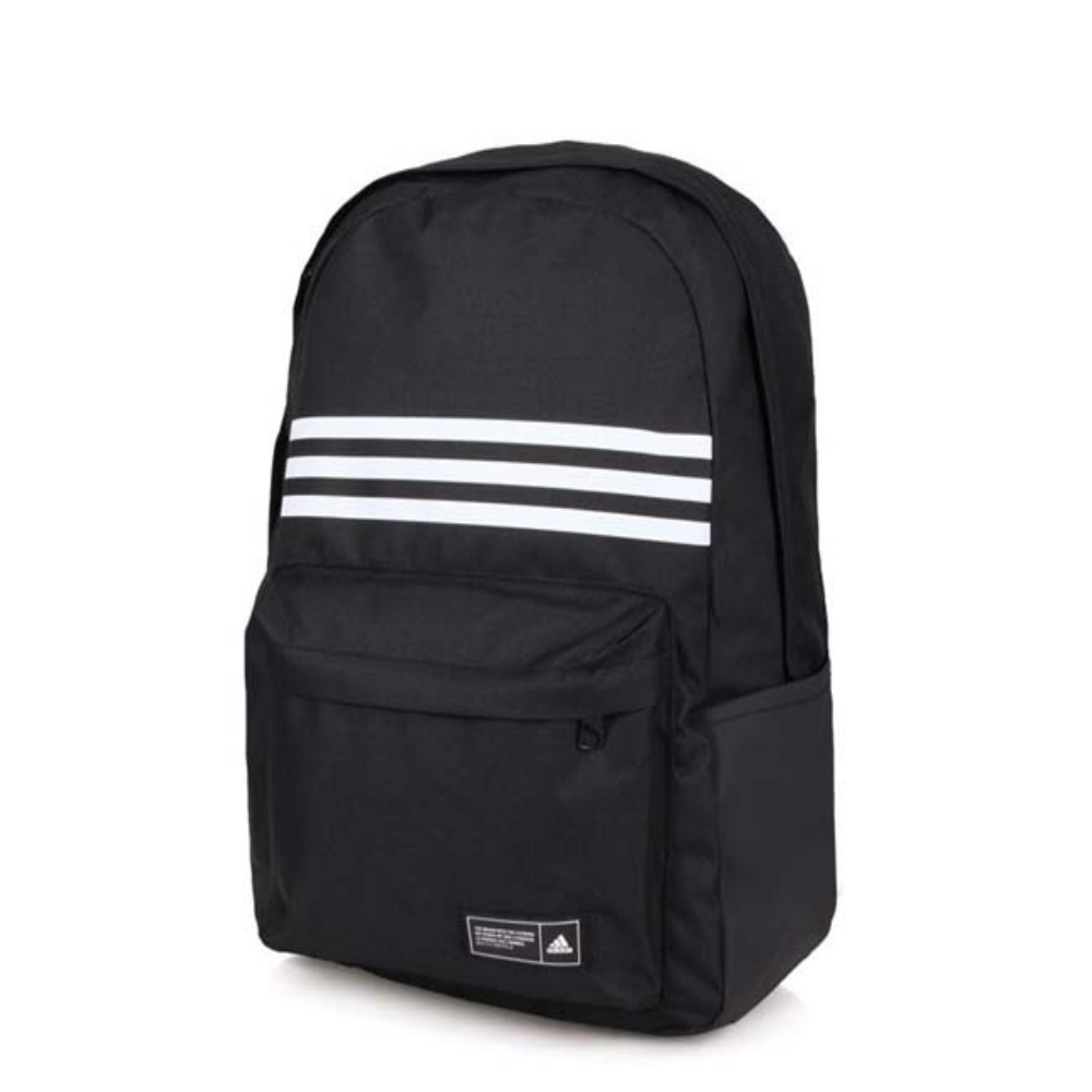 adidas 愛迪達 3-STRIPES 後背包 男女 運動/登山包 27.5L HG0351 黑白