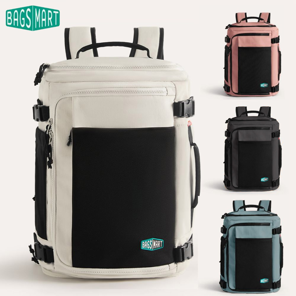 BAGSMART 旅人休閒後背包 38L 擴充版（2025年新款）