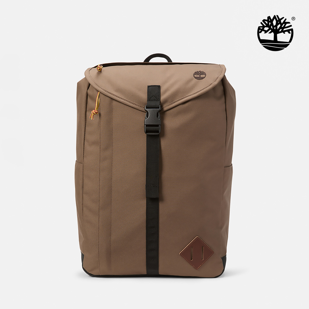 Timberland 中性咖啡色19公升休閒後背包｜A6MFWBK0