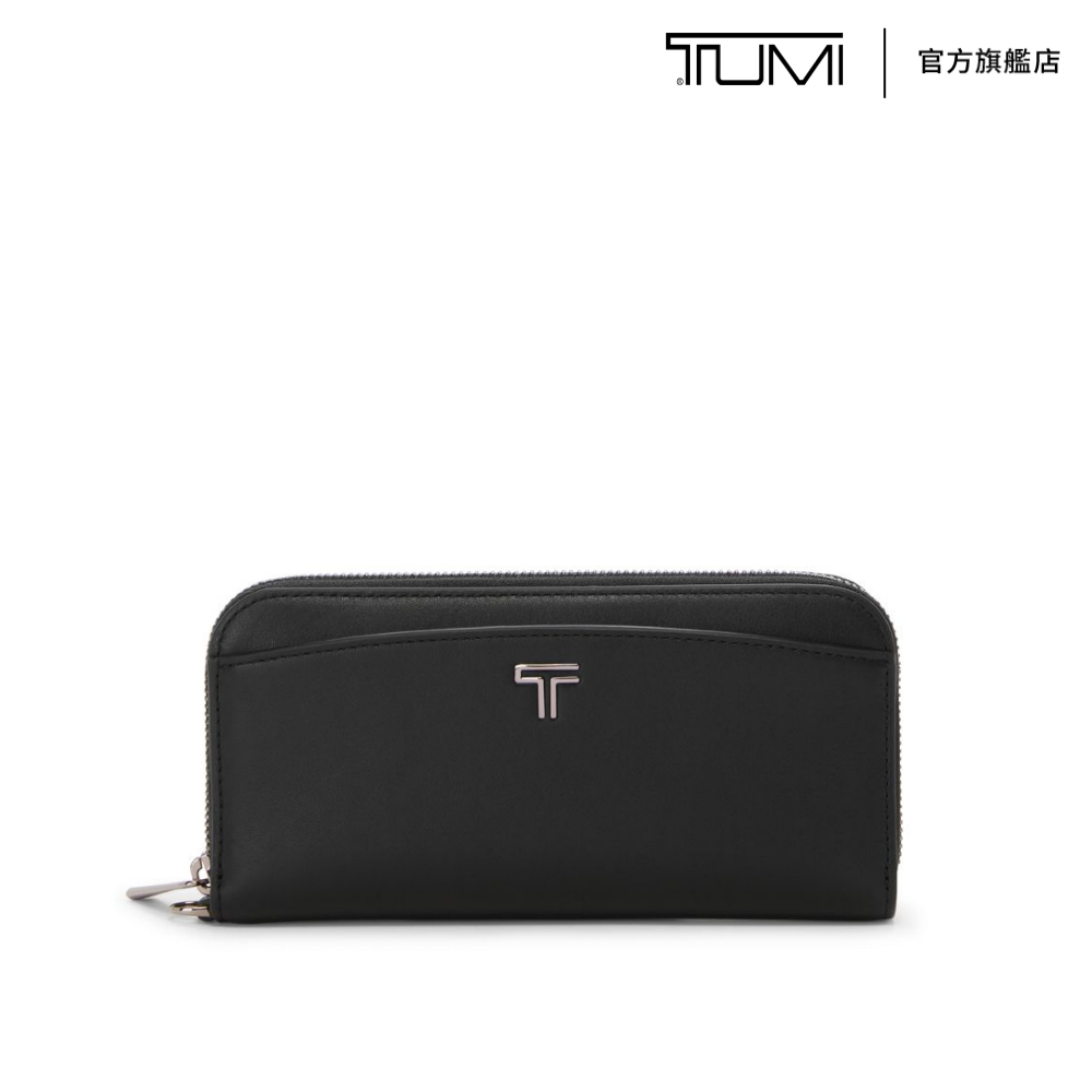 TUMI BELDEN SLG 全拉鍊皮革長夾 - 黑