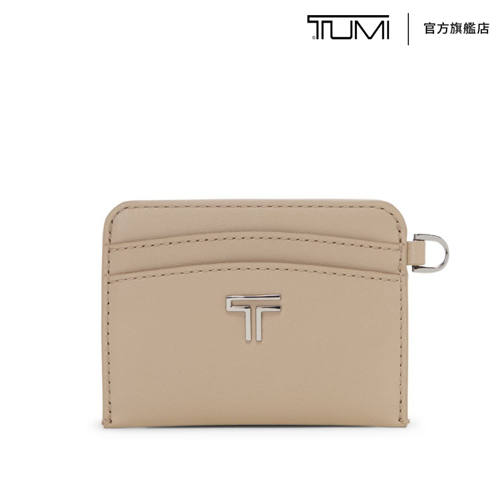 TUMI BELDEN SLG 皮革卡片夾 - 燕麥