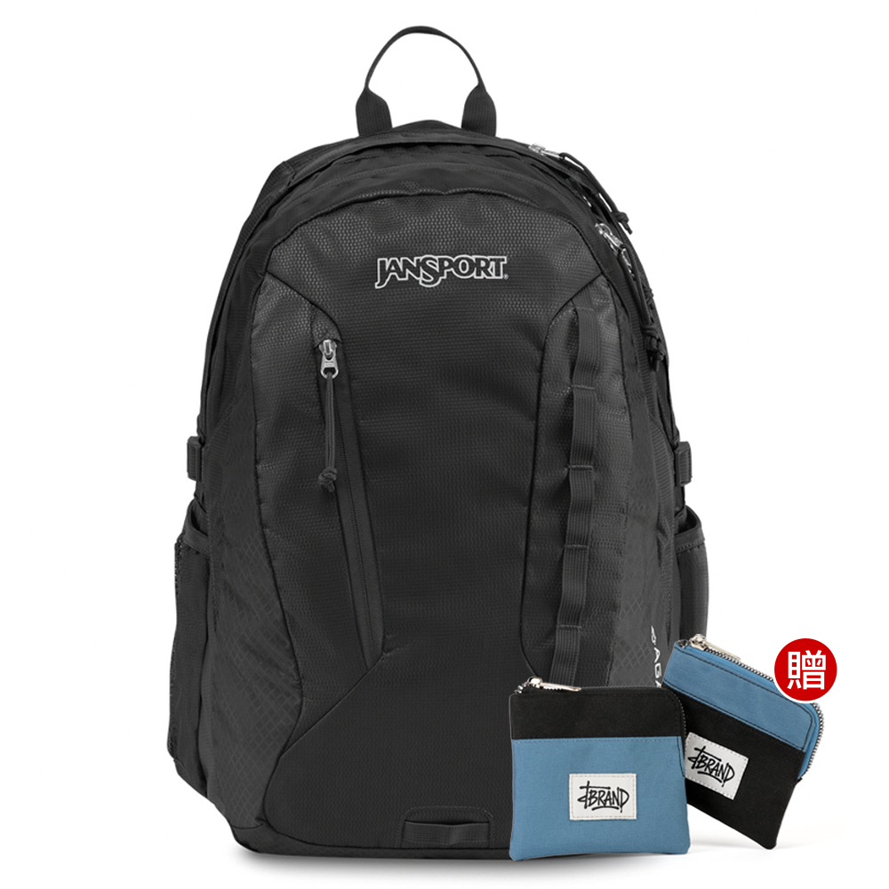 JanSport AGAVE 戶外系列後背包 -經典黑
