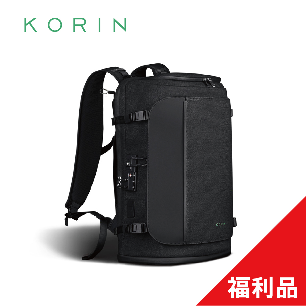 Korin Design HubPack X|防割防盜 可拓展 防水旅行後背包 登機包 商務電腦包(代理商公司貨)福利品