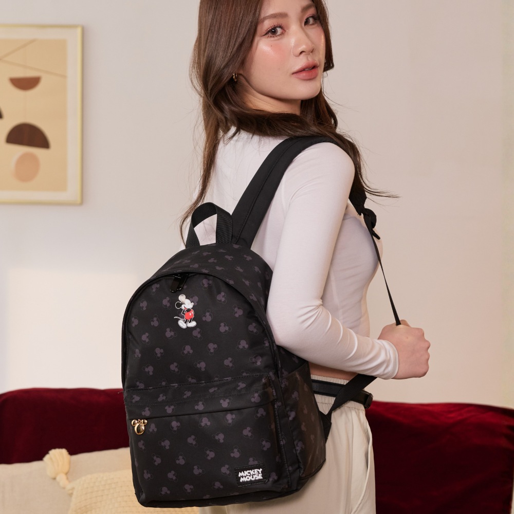 米奇-經典米奇-後背包-黑 PTD25-I1-81BK
