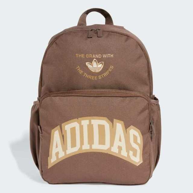 adidas 愛迪達 Adidas 愛迪達 Varsity Bp IU0021 後背包 筆電包 棕 復古 收納 上學 上班