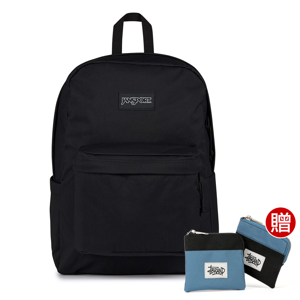 JanSport SUPERBREAK PLUS FX 校園系列後背包 -經典黑