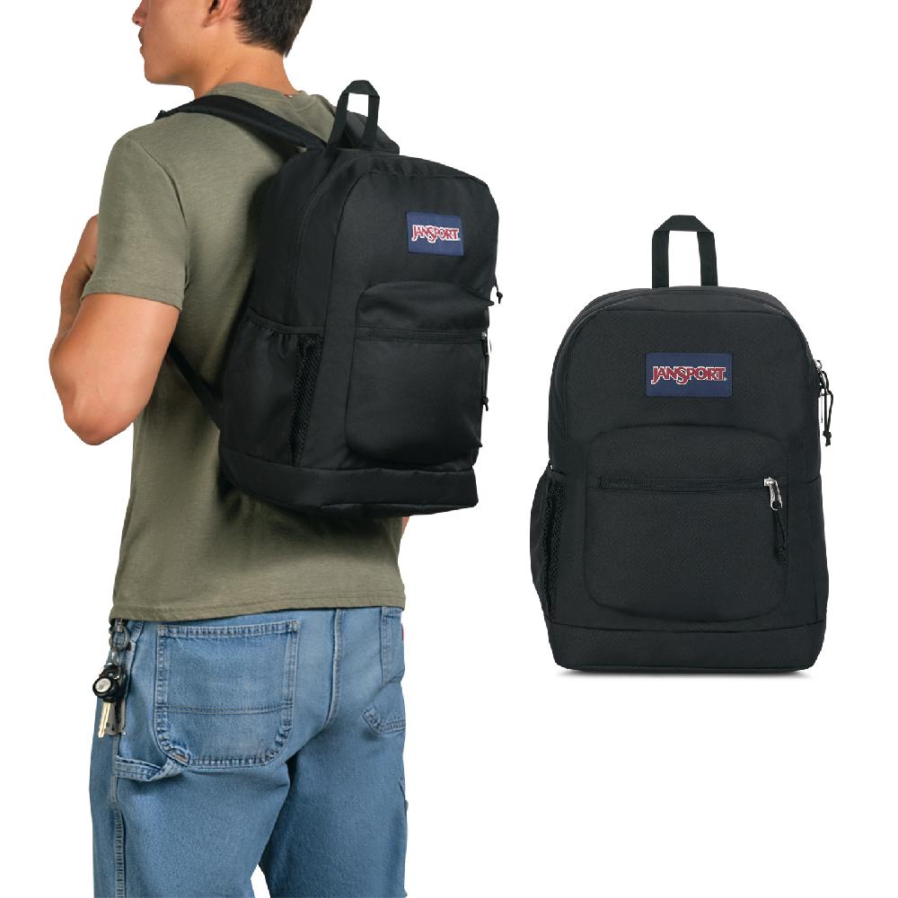 JanSport 後背包 Cross Town Plus Backpack 黑 15吋 減壓背帶 筆電包 雙肩包 包包 JS0A7ZNZ008