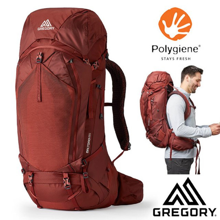 Gregory BALTORO 65L 專業網狀透氣健行登山背包 65(FreeFloat A3 懸掛系統+求生哨)/142440
