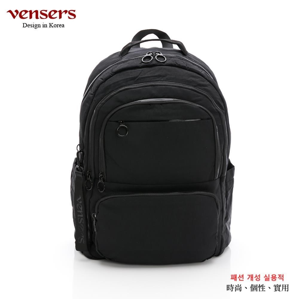 vensers 【vensers】都會風後背包(RE660103黑色)