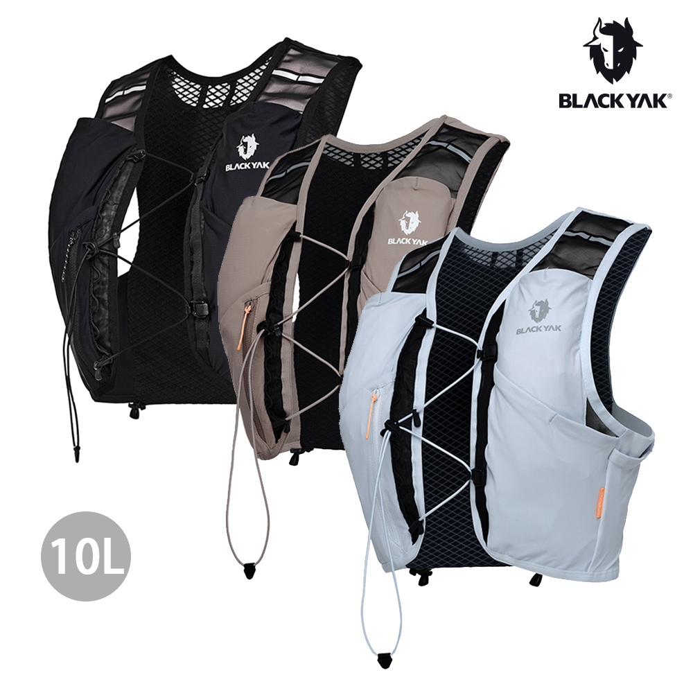 BLACKYAK TRAIL RUN 10L越野跑背包(3色)-輕量透氣 3M反光 越野跑 跑包 BYFB1NBE13