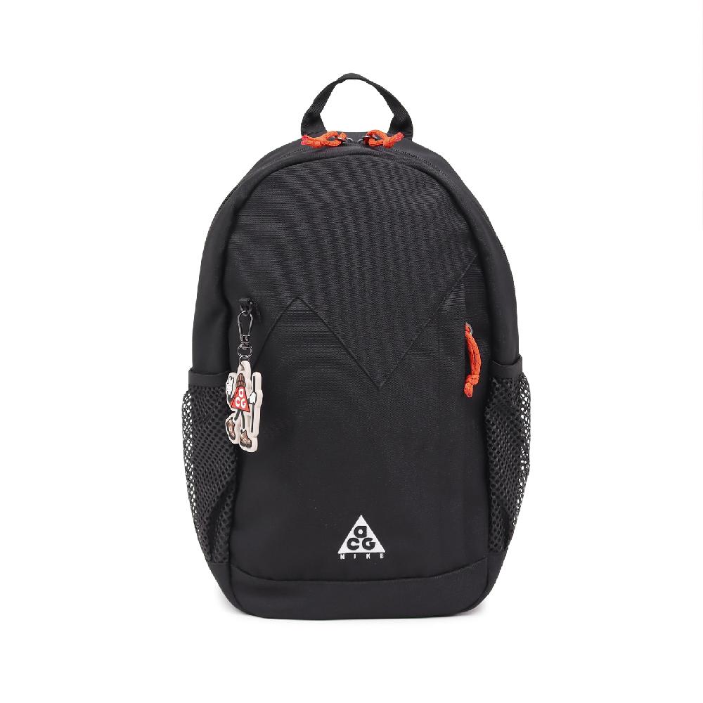 NIKE 耐吉 後背包 ACG 兒童書包 13吋筆電包 黑 水瓶側袋 NY2633004GS-001
