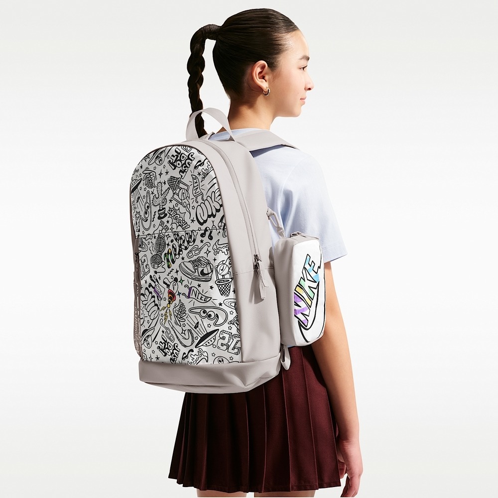 NIKE 耐吉 Y NK ELEMENTAL BKPK - PAPER 中大童 後背包 IM2515211