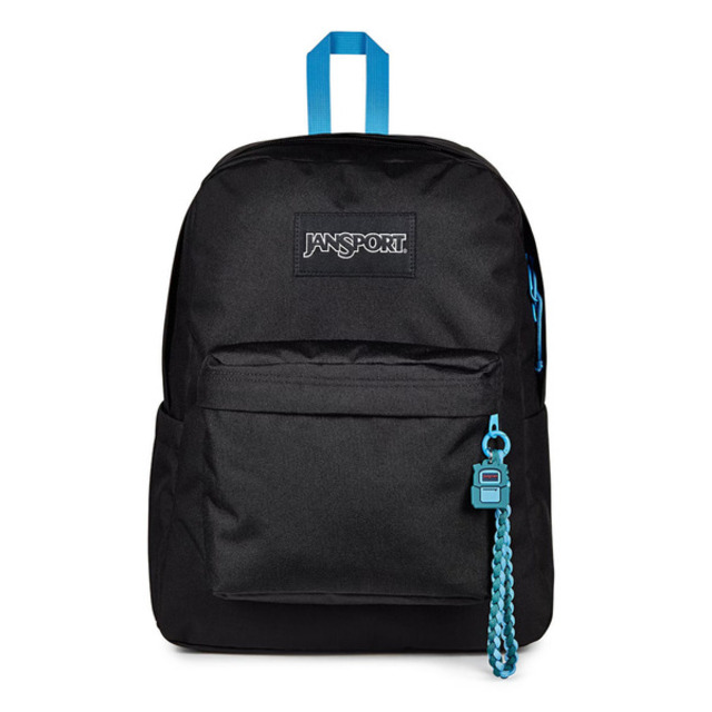 JanSport Jansport Superbreak Plus Charmed [JS0A897WA2O]後背包 運動 休閒 黑藍
