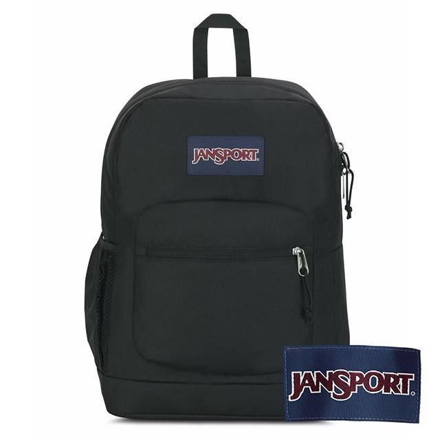 JanSport CROSS TOWN PLUS後背包-經典黑