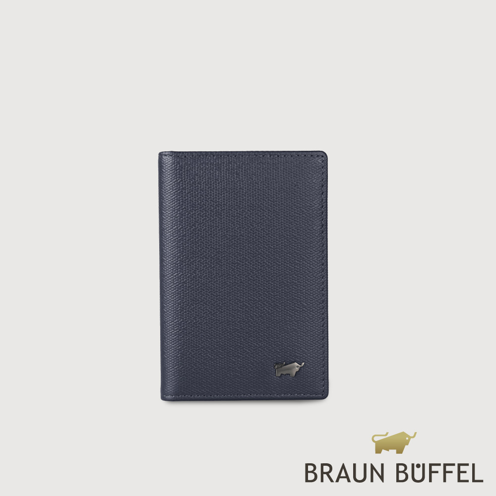 BRAUN BUFFEL 德國小金牛 台灣總代理 安德勒-1 6卡卡夾-黑色/BF531-120A-BK