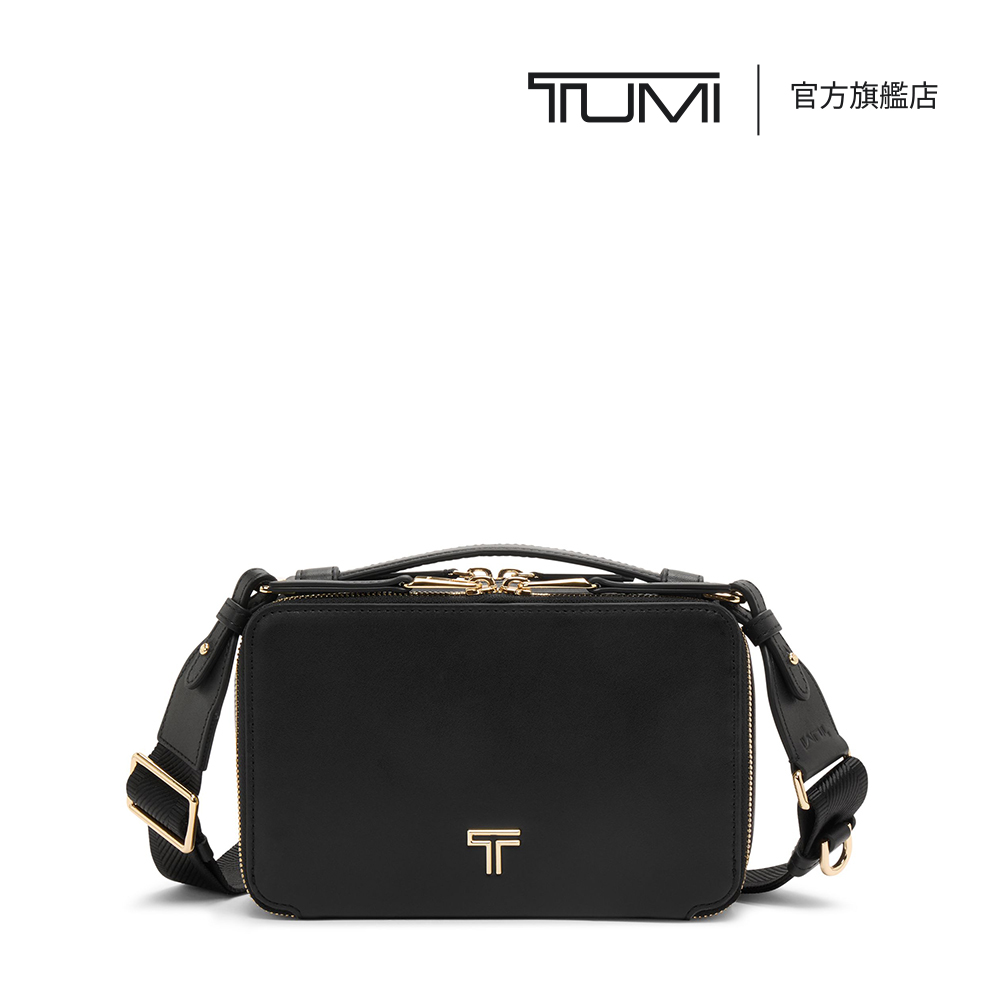 TUMI Voyageur Myla 斜背包/經典方包 - 淡金黑色