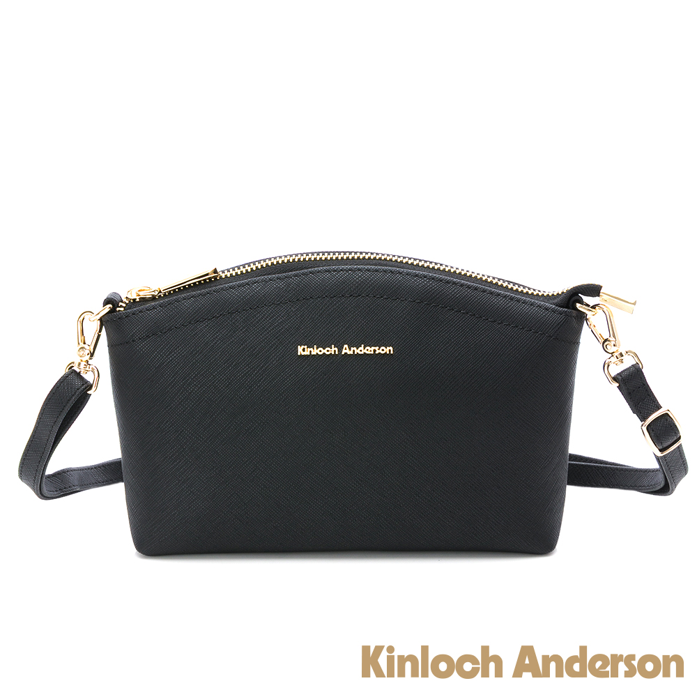 Kinloch anderson 金安德森 Eileen輕量防刮貝殼包-個性黑