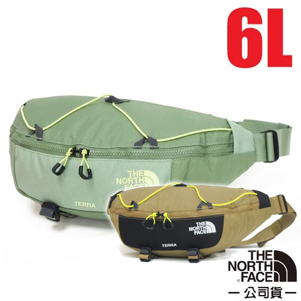 The North Face 北面 防潑水可調節腰帶休閒腰包6L.斜背包.側背包.隨身包袋.腰臀包/可調肩帶.DWR防潑水/ 81EN