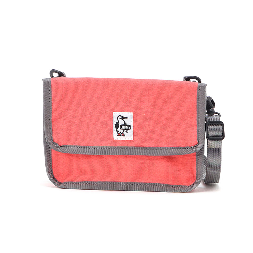 CHUMS Mini Pouch Sweat隨身肩背包 珊瑚紅_CH603653R016