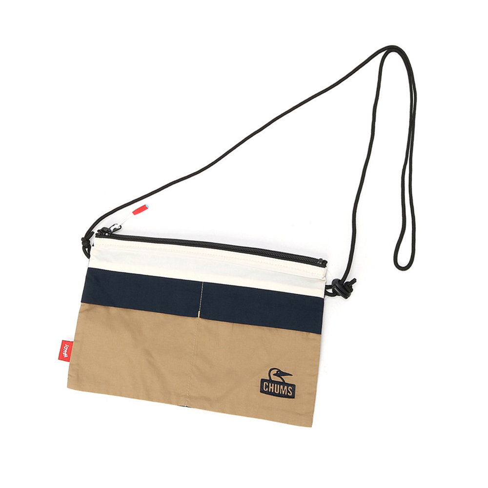 CHUMS Kearns Shoulder Bag肩背包 奶油白/米_CH603909W107