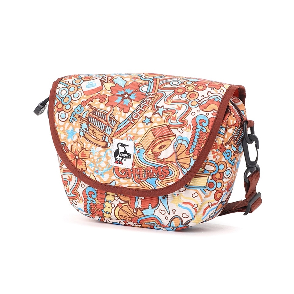 CHUMS Recycle Mini Round Shoulder Bag肩背包 Hippie Trip_CH603920Z350
