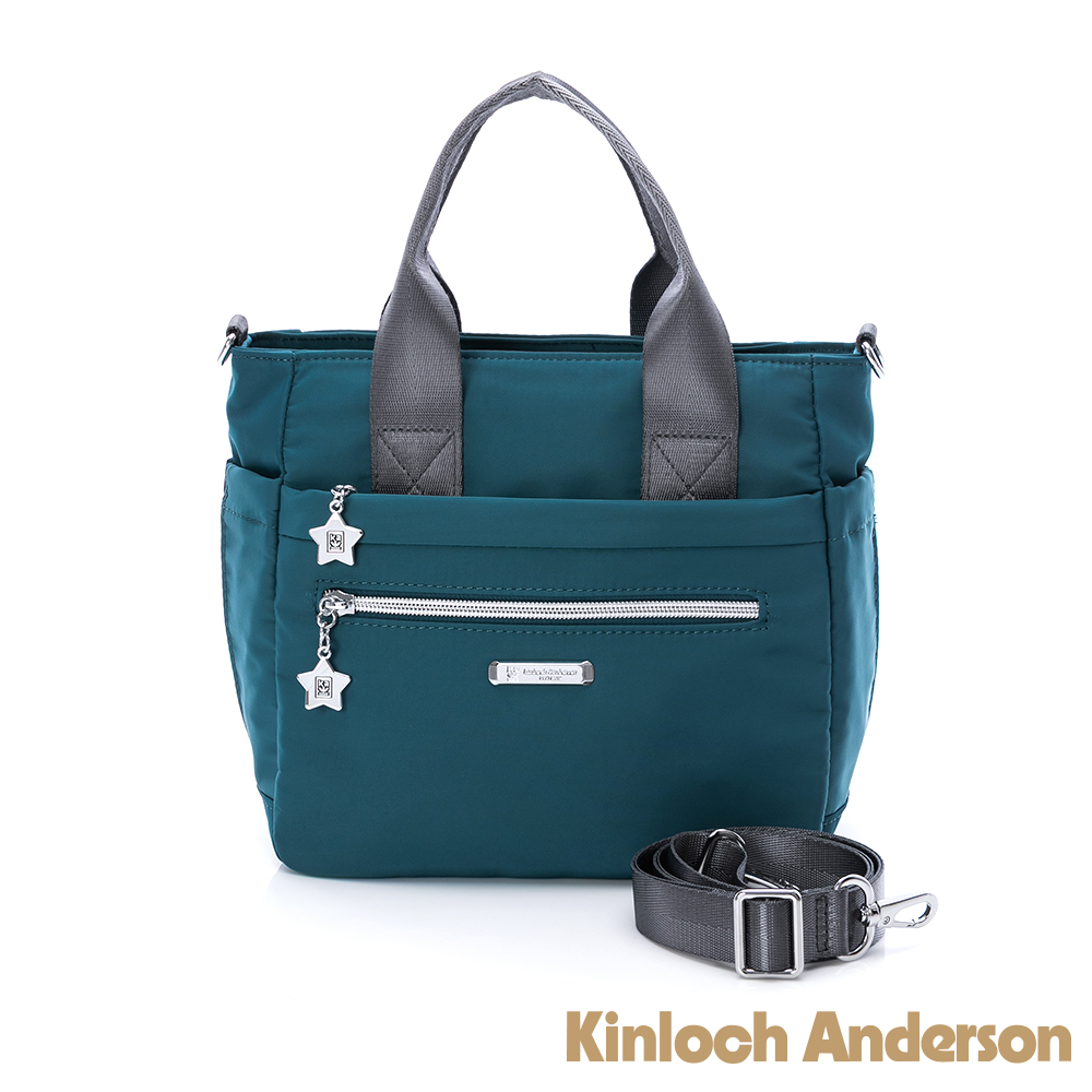 Kinloch anderson 金安德森 城市酷玩 手提斜背托特包-霧藍綠