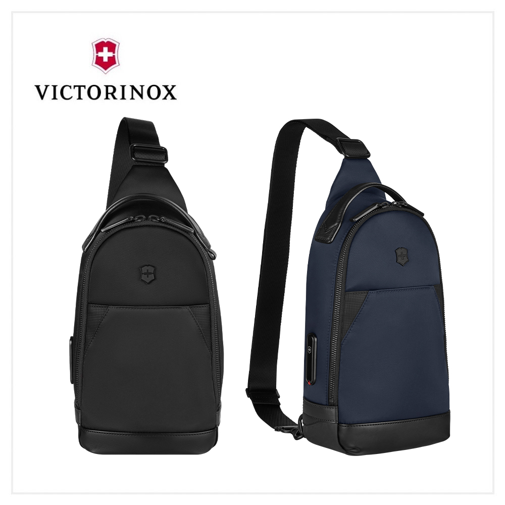 VICTORINOX 瑞士維氏 AlexNero系列 單肩包 黑/海軍藍 611808/653673